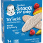 Gerber Snack For Baby Teethers, Mango Raspberry, Gentle Teething Wafers Flavored With Real Fruits, 12 Individually Wrapped 2-Pac