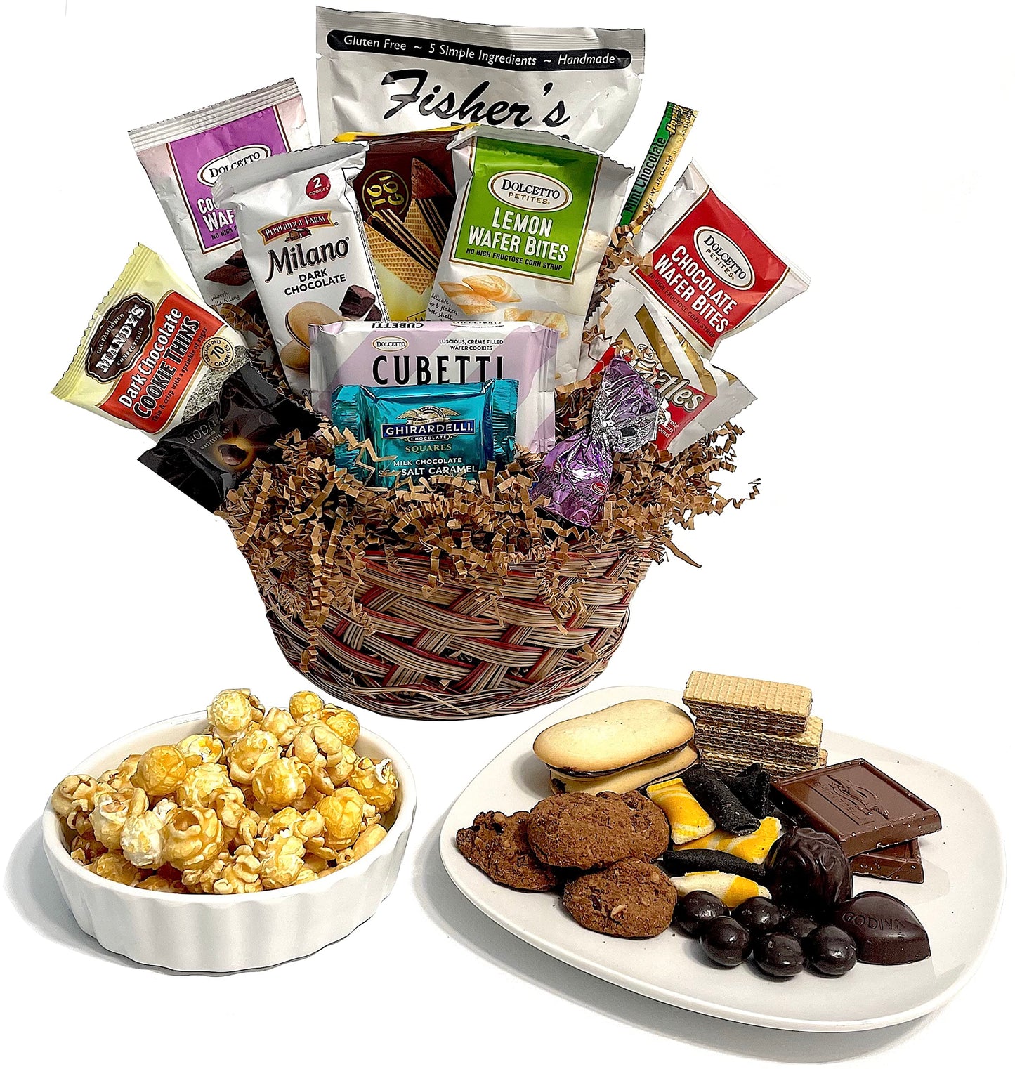 Gifts of Gourmet Hand-Crafted Chocolate Gift Basket, 12 Pieces, Small - $44.99, Jack O Lantern Color
