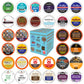 Crazy Cups Custom Variety Pack Coffee Pods, Dark Roast, 30 Count, Single Serve for Keurig K-Cup Machines