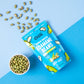 The Only Bean - Crunchy Roasted Edamame Beans (Sea Salt) - Keto Snacks (2G Net) - High Protein Healthy Snacks (14G Protein) - Lo