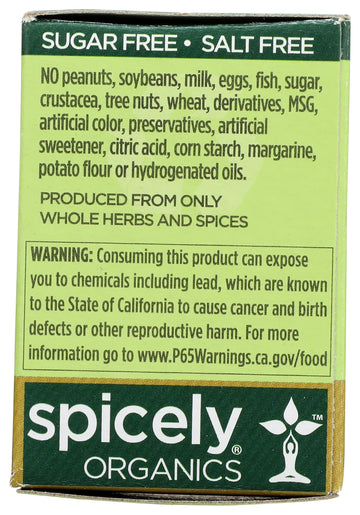 Spicely Organic Fenugreek Powder (0.45 Oz Ecobox)