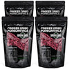 Survival Grocery Freeze Dried Pomegranate Seeds - Certified Kosher, No Sugar Added, No Preservatives, Rich in Antioxidants & Vit