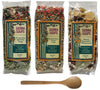 Sierra Soups Healthy, Hearty, All Natural And Gluten Free Soups - 3 Pack Assortment: Fresno Fog Split Pea, French Style 5 Bean &