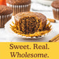Simple Mills Almond Flour Baking Mix, Pumpkin Muffin & Bread Mix, Gluten Free, Plant Based, Paleo Friendly, 4.25 Ounce (Pack of
