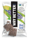Way Better Snacks Sprouted Gluten Free Tortilla Chips, Unbeatable Blues, 1 Ounce (Pack Of 12)