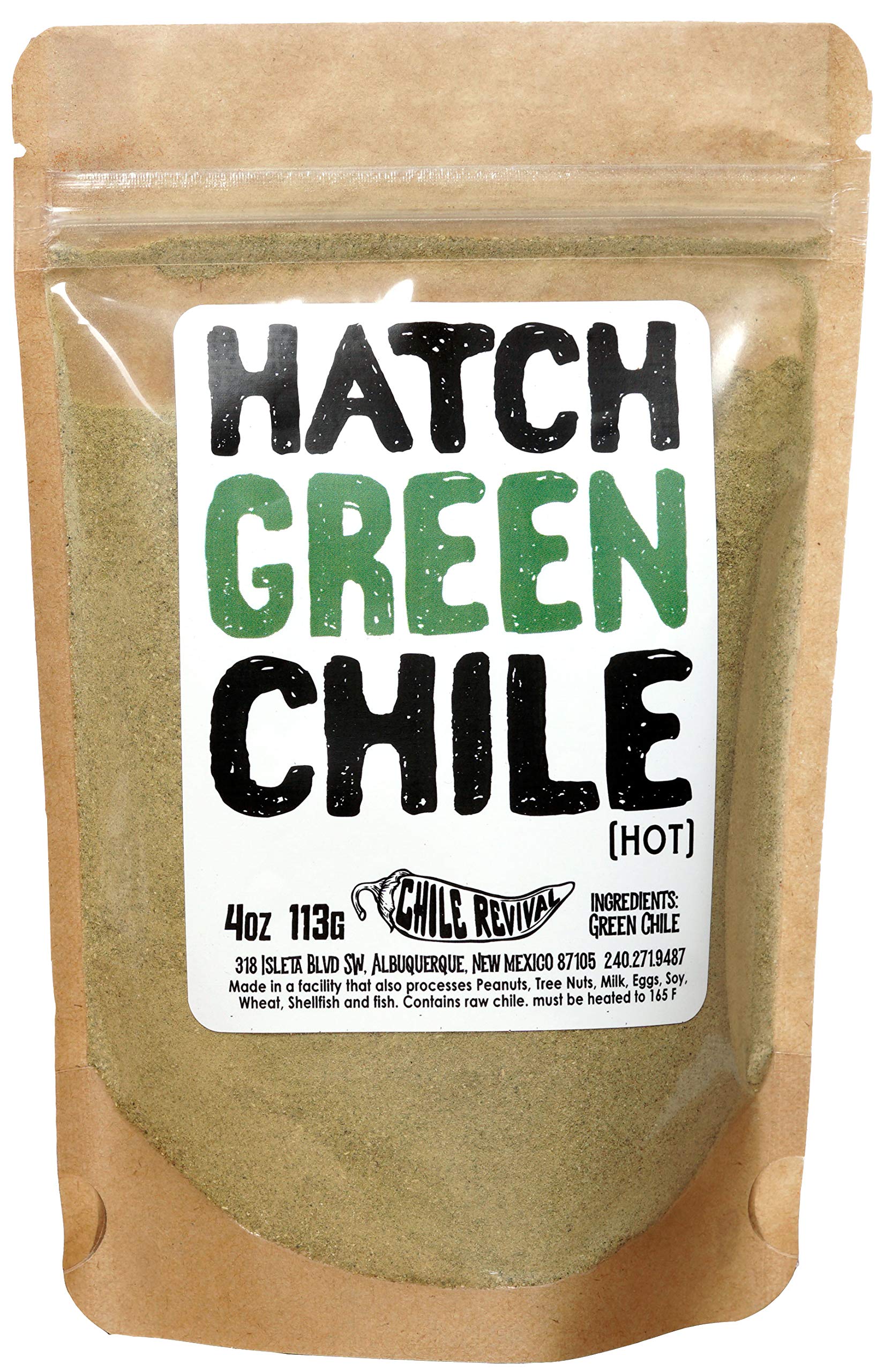 Hatch Green Chile Powder 4Oz (Hot)