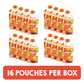 Happy Tot Organics Stage 4 Baby Food Pouches, Gluten Free, Vegan Snack, Love My Veggies, Fruit & Veggie Puree, Carrott, Banana,