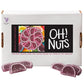 Oh! Nuts Grape Jelly Fruit Slices Sugar Candy - 5 Lb Bulk Bag | Traditional Old Fashioned Chewy Gummy Sweet Confectionery | Gluten-Free, Kosher Certified Pareve (150 Ct)