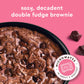 Duncan Hines Easy Brownie Kit, Double Fudge Mix, 7.7 OZ - Perfect for Quick and Delicious Brownies
