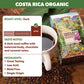 Java  t Organic Coffee - Costa Rica Dark Roast, Low Acid Whole Bean, 5LB Bag
