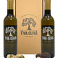 Viva Oliva Truffle Oil Gift Set - Premium White & Black Infused Olive Oil - 12.7 Fl Oz (Pack of 2)
