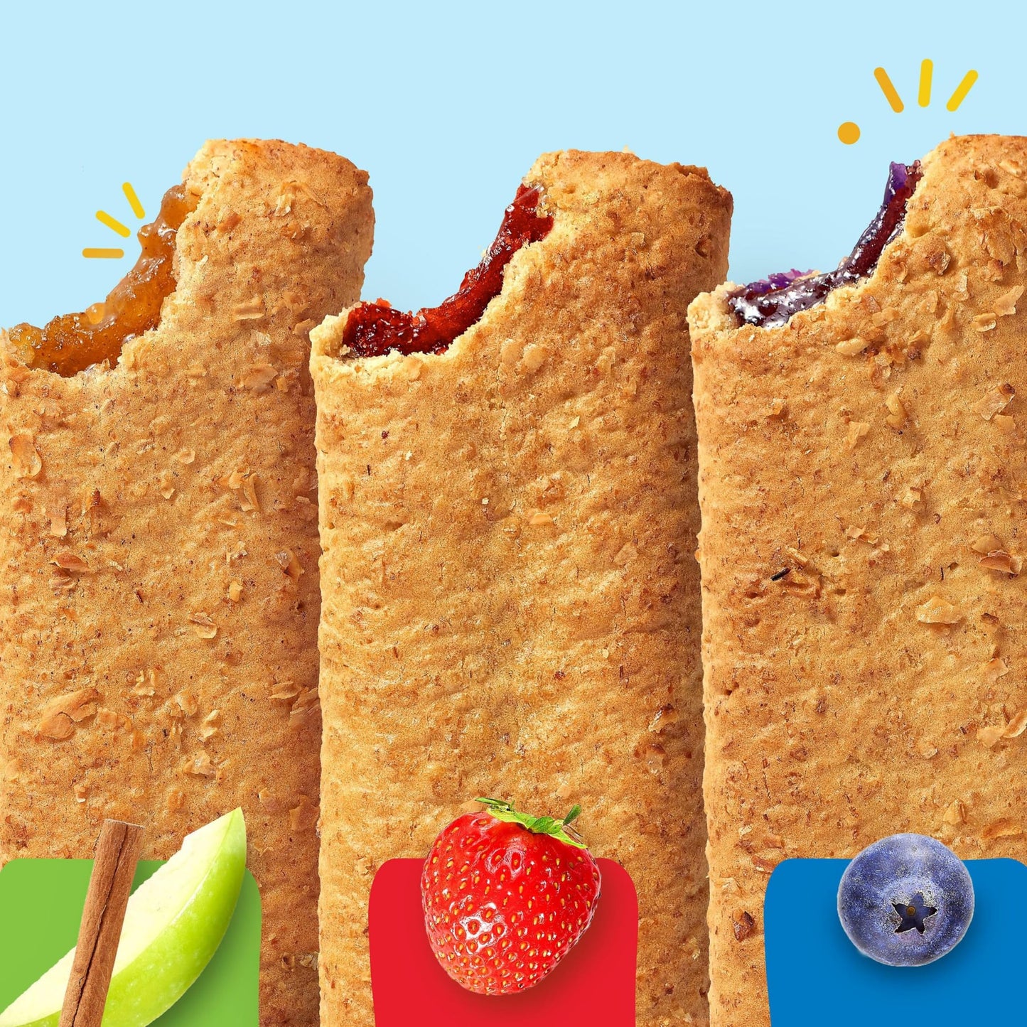 Nutri-Grain Soft Baked Breakfast Bars, Kids Snacks, Whole Grain, Variety Pack (4 Boxes, 32 Count)