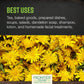 Frontier Co-Op Organic Dandelion Leaf, Cut And Sifted - Dried For Loose Tea, Caffeine-Free Coffee Alternative, Or Powder Nutrition Product Capsules - Kosher | 16 Ounce (Pack Of 1)