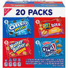 Nabisco Classic Mix Variety Pack, Oreo Mini, Chips Ahoy! Mini, Nutter Butter Bites, Ritz Bits Cheese, 20 Snack Packs