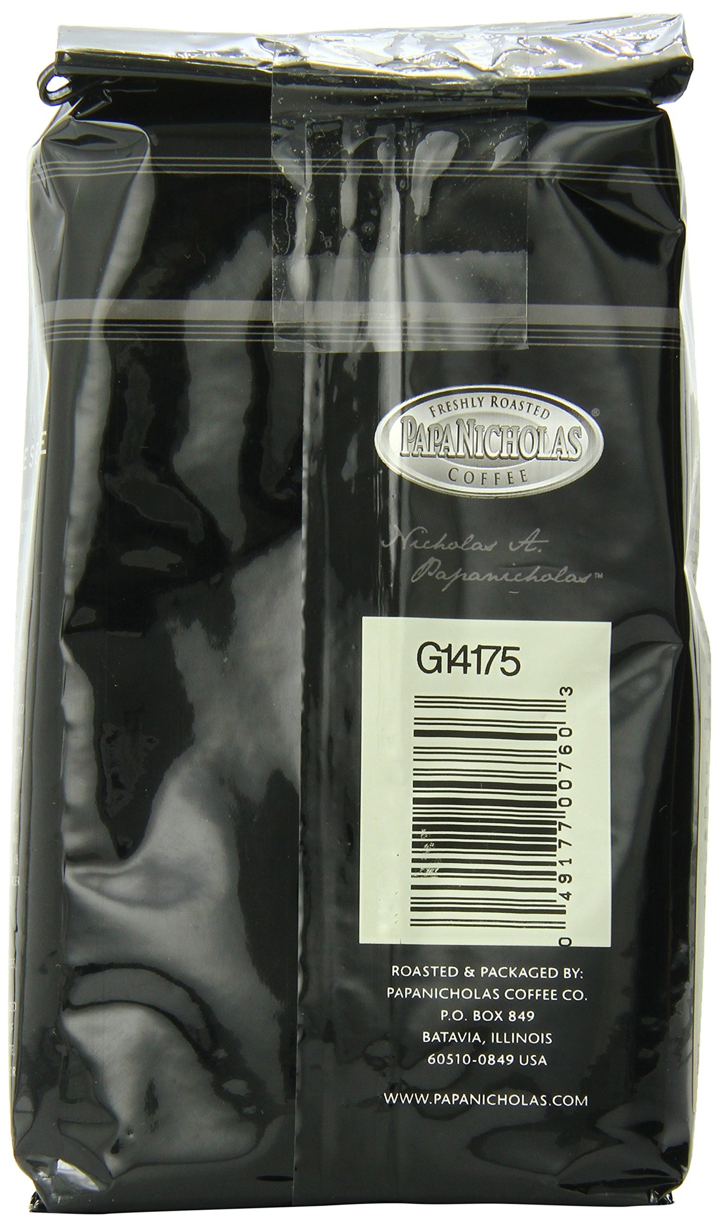 Papanicholas Coffee Ground Coffee, Family Reserve Kona Baru Blend, 12 Ounce