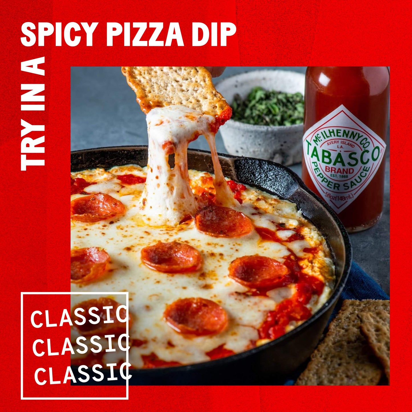 Tabasco Brand Original Red Pepper Sauce, Medium Hot Sauce, Mini Glass Bottles, Classic Flavor, Perfect For Travel & Gifts, Great