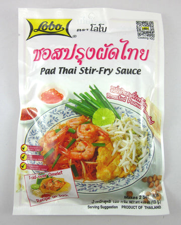 Lobo Pad Thai Stir-fry Sauce 120g (Pack of 3)