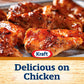 Kraft BBQ Sauce, Sweet Honey, Slow-Simmered, 12 Pack, 18 oz Bottles
