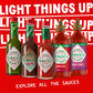 TABASCO Brand Hot Sauce Variety Pack, Gift Set Includes Five Tabasco Hot Sauce Glass & Squeeze Bottles, Perfect for Eggs, Pizza,