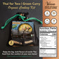Thai For Two Cooking Kit By Verve Culture | Usda-Organic Green Curry Cooking Kit | Authentic Thai Cuisine | Unique Cooking Gift