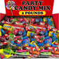 Bulk Candy Assortment Mix  Includes Assorted Individually Wrapped Kids Canndy Variety  Fruit Snacks  Gummy Snakes  Popping Candy and More  Birthday Party Favor Kit Goodie Bag