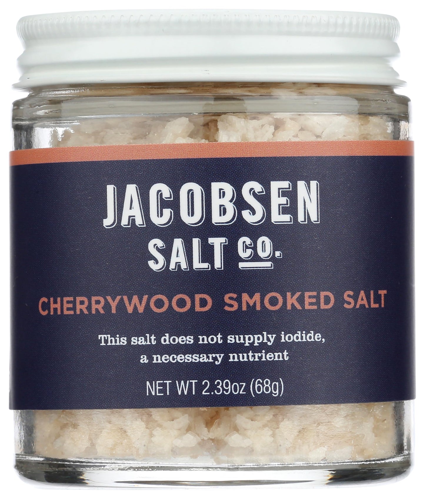 Jacobsen Salt Co. Smoked Sea Salt - Cherrywood, 2.39 oz (68 grams)