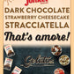 Junket Gelato Mix: Stracciatella (Vanilla Chocolate), Dark Chocolate, and Strawberry Cheesecake, Homemade Gelato Ice Cream Mix f