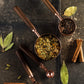 Gardenika Loose Leaf Tea, Organic Herbal Blend with Turmeric, Cinnamon, Ginger - 4 oz, Caffeine-Free
