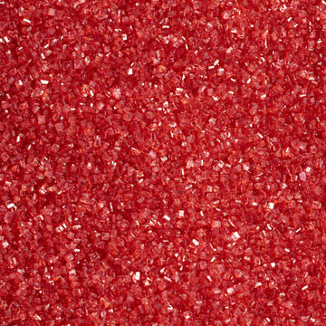 Decopac Sanding Sugar, Red Edible Sugar Sprinkles, Edible Sanding Sugar In Handheld Container, Sugar Sprinkle Mix For Celebration Cakes, Cupcakes, Cookies, 33Oz - Red