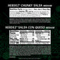 HERDEZ Salsa Dipping Variety 3 Pack - (2) Chunky Medium, (1) Salsa Con Queso Medium - Authentic Mexican Flavor Dips for Chips