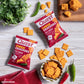 Quest Nutrition Cheese Crackers, Spicy Cheddar, 10g of Protein, Low Carb, Made with Real Cheese, 4 Count