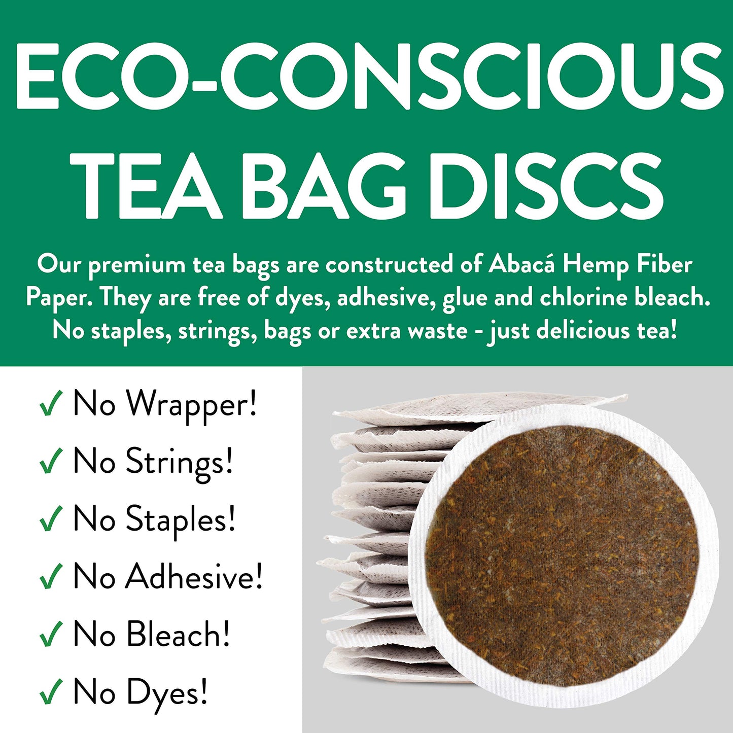 FGO Organic Rooibos Tea  Eco-Conscious Tea Bags  100 Count  Packaging May Vary (Pack of 1)