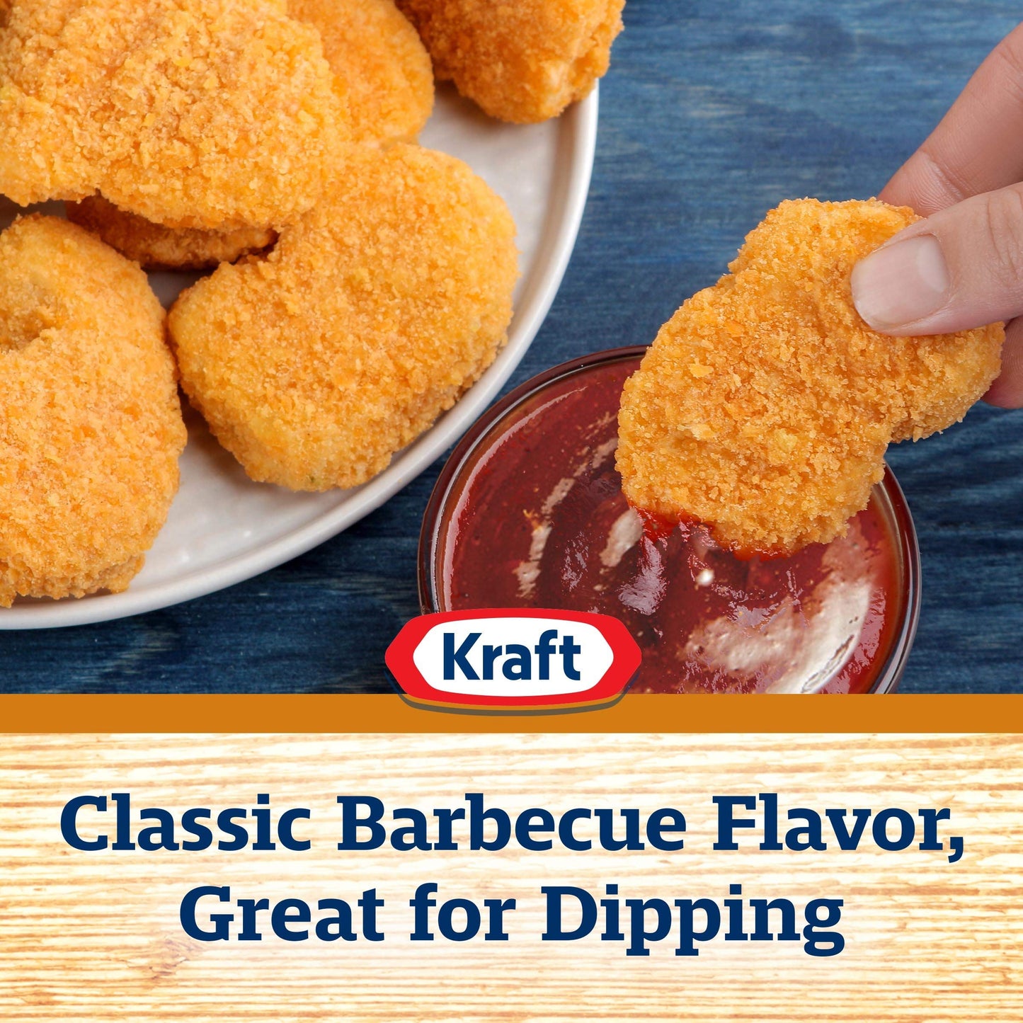 Kraft BBQ Sauce, Sweet Honey, Slow-Simmered, 12 Pack, 18 oz Bottles