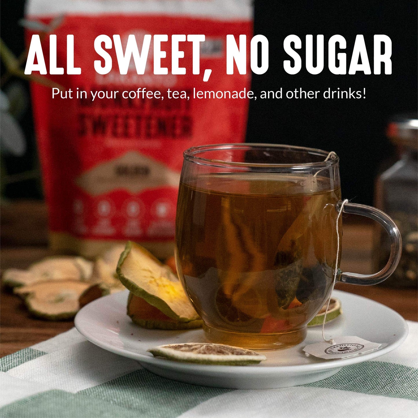 Lakanto Golden Monk Fruit Sweetener With Erythritol - Raw Cane Sugar Substitute, Zero Calorie, Keto Diet Friendly, Zero Net Carb