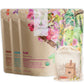 Gardenika Organic Loose Leaf Tea Set - Herbal & Caffeine-Free - 5 Pack - Kosher - No Artificial Flavors - Model 1042365518