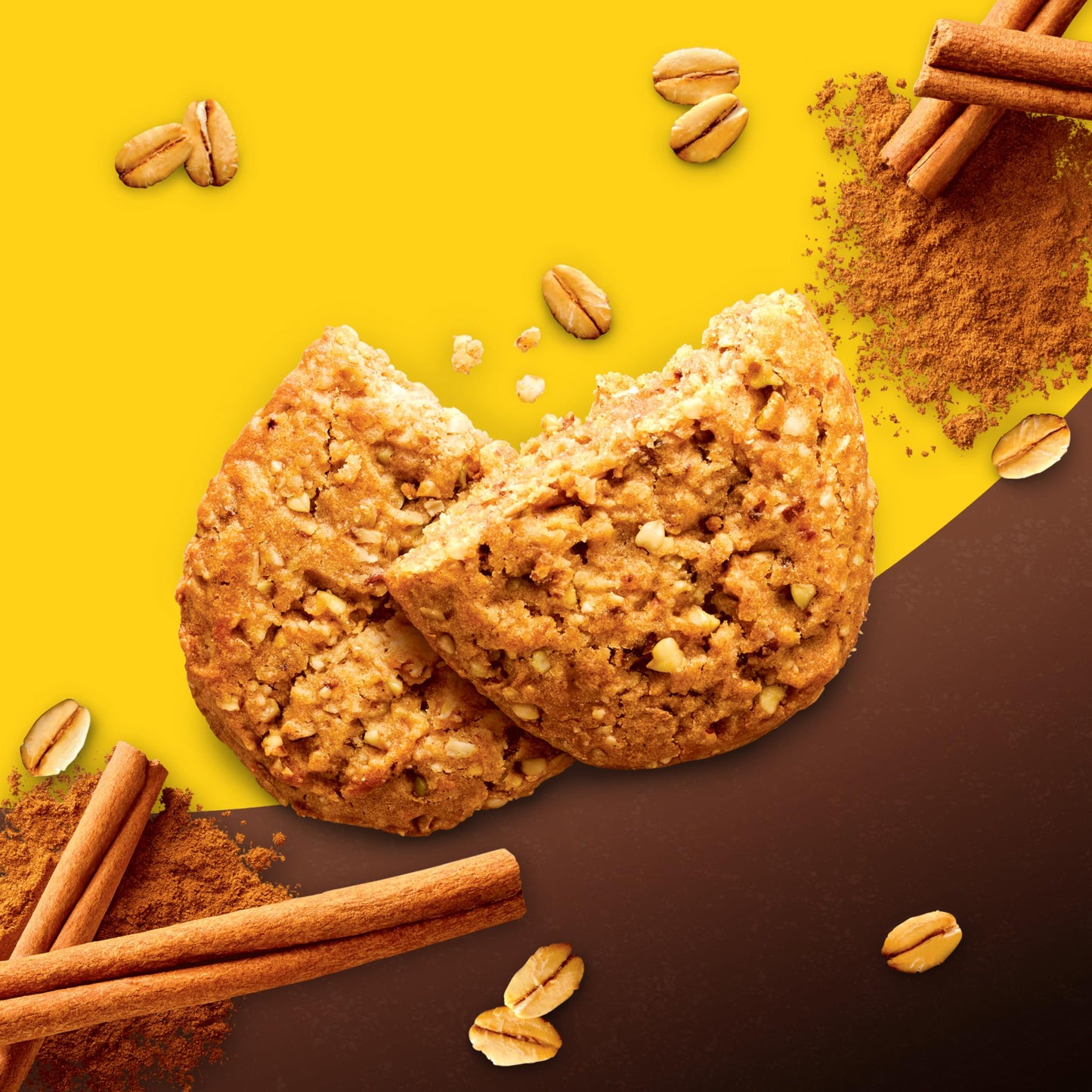 Belvita Soft Baked Cinnamon Oat Breakfast Biscuits, Chewy Breakfast Bars, 6 Boxes Of 5 Packs (1 Biscuit Per Pack)