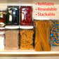 Mike & Ike Chewy Fruit Candy 7Lb - Original Soft Chewy Fruit Candy In 128 Fl Oz Gift Ready Reusable Square Jar