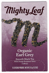 Peets Coffee Mighty Leaf Tea Organic Earl Grey, 15 Count Hand-Stitched Tea Bags, Model 510140