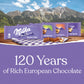 Milka Chocolate Bars Variety Pack, Alpine Milk, Cow Spots, Strawberry & Hazelnut, 10 Count