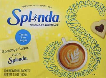 Splenda Sweetener Packets 100 Each