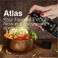 A ATLAS OLIVE OILS Organic Extra Virgin Olive Oil Spray, 5.4 fl oz, Cold Pressed, Polyphenol Rich, Non-Stick Cooking Spray