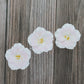 Global Sugar Art Azalea 1.75 Inch Sugar Cake Flowers Light Pink With Wire And Stamen, 10 Count By Chef Alan Tetreault
