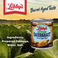 Libby'S Crispy Sauerkraut | Classic Barrel Aged Tangy-Sour Taste | Crunchy | Translucent Golden Color | Shredded White Cabbage,