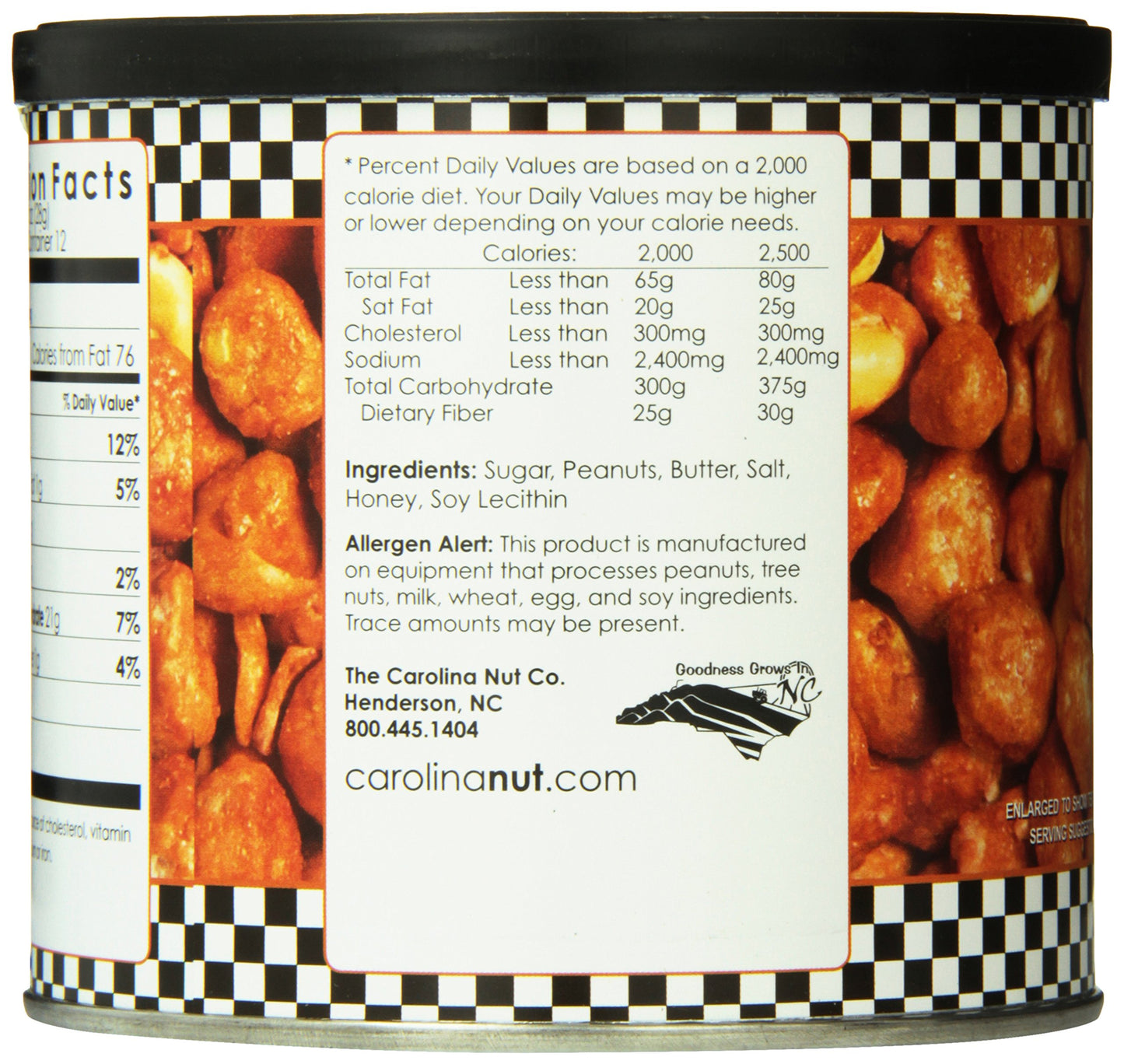 The Carolina Nut Company Peanuts, Butter Toffee, 12 Oz