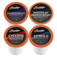 Brooklyn Beans Coffee Pods, Bold Gourmet Variety Pack - Compatible With Keurig 2.0 K Cup Malt-Inspired, 40 Count, Strong And Intense Dark Roast