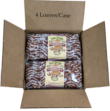 Gourmet Cinnamon Bread | All Natural, Sweet, Delicious, Moist, Unsliced, Freezer Friendly | Sweet Paradise Fine Foods (Cinnamon 
