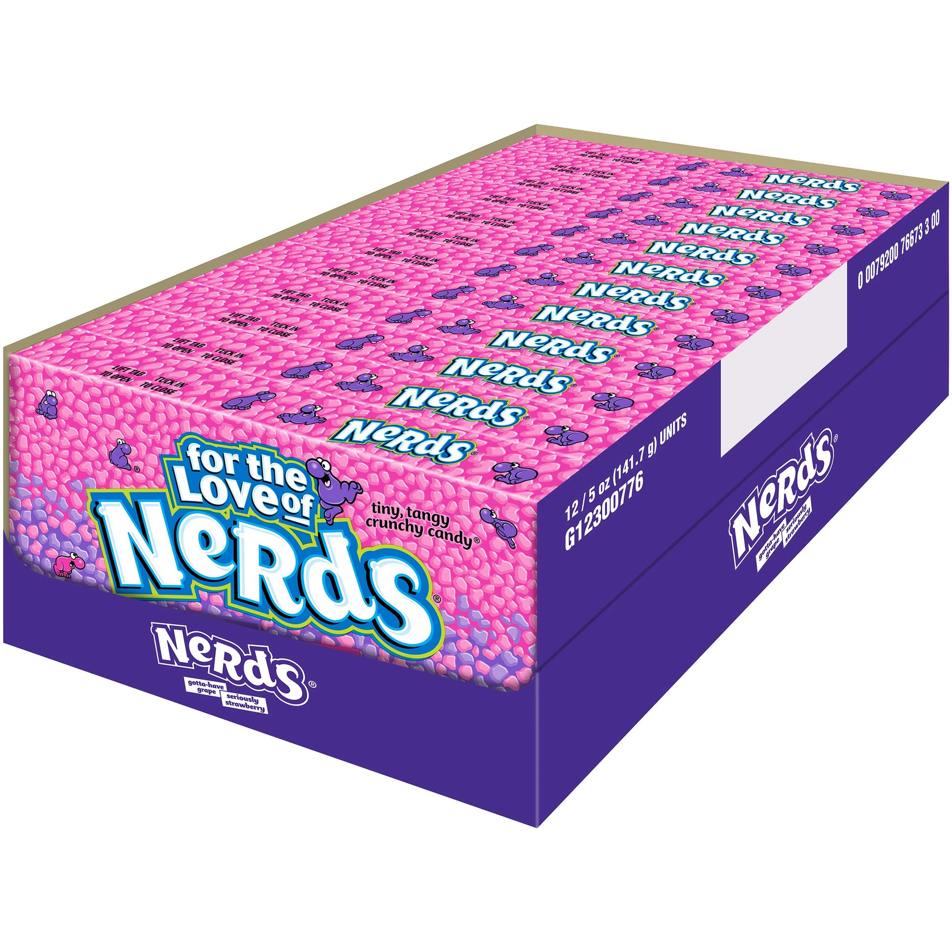 Nerds candy Original grape & Strawberry 5 Ounce Box (Pack of 12)