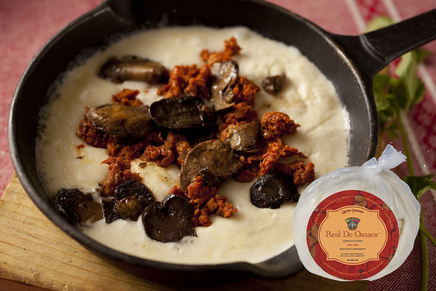 Queso Oaxaca- Quesillo Real De Oaxaca 2 lb