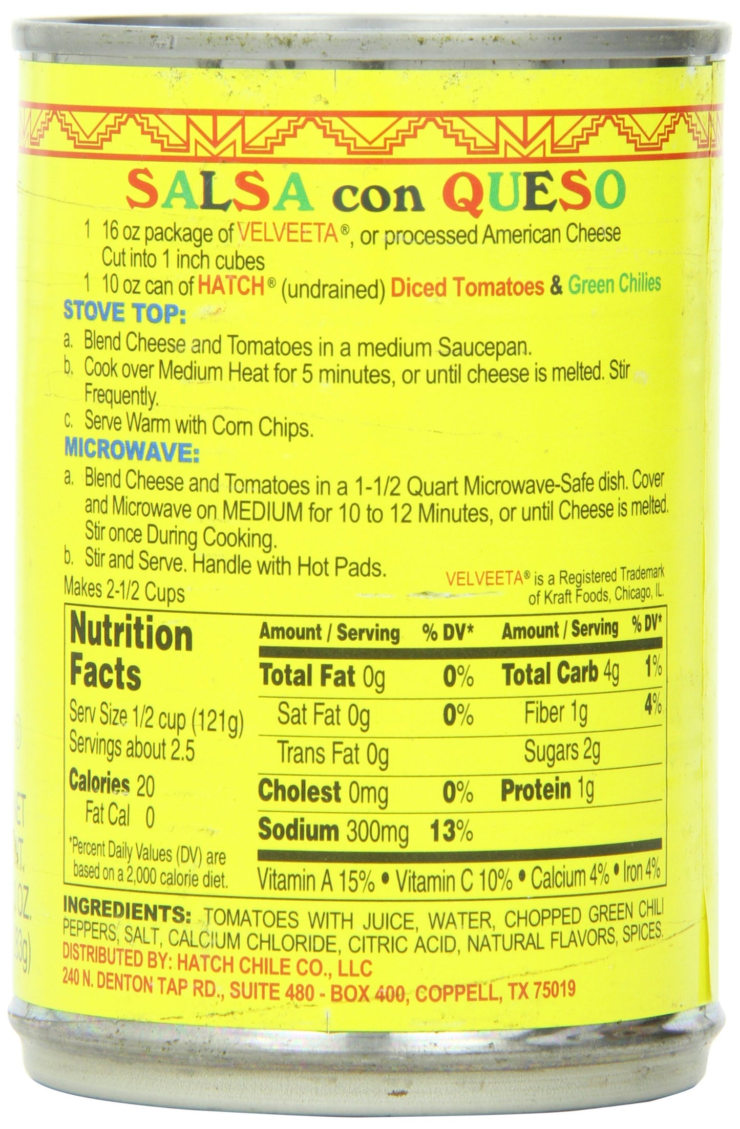 Hatch Tomatoes Diced with Green Chilies, Medium, 10-Ounce (Pack of 12)