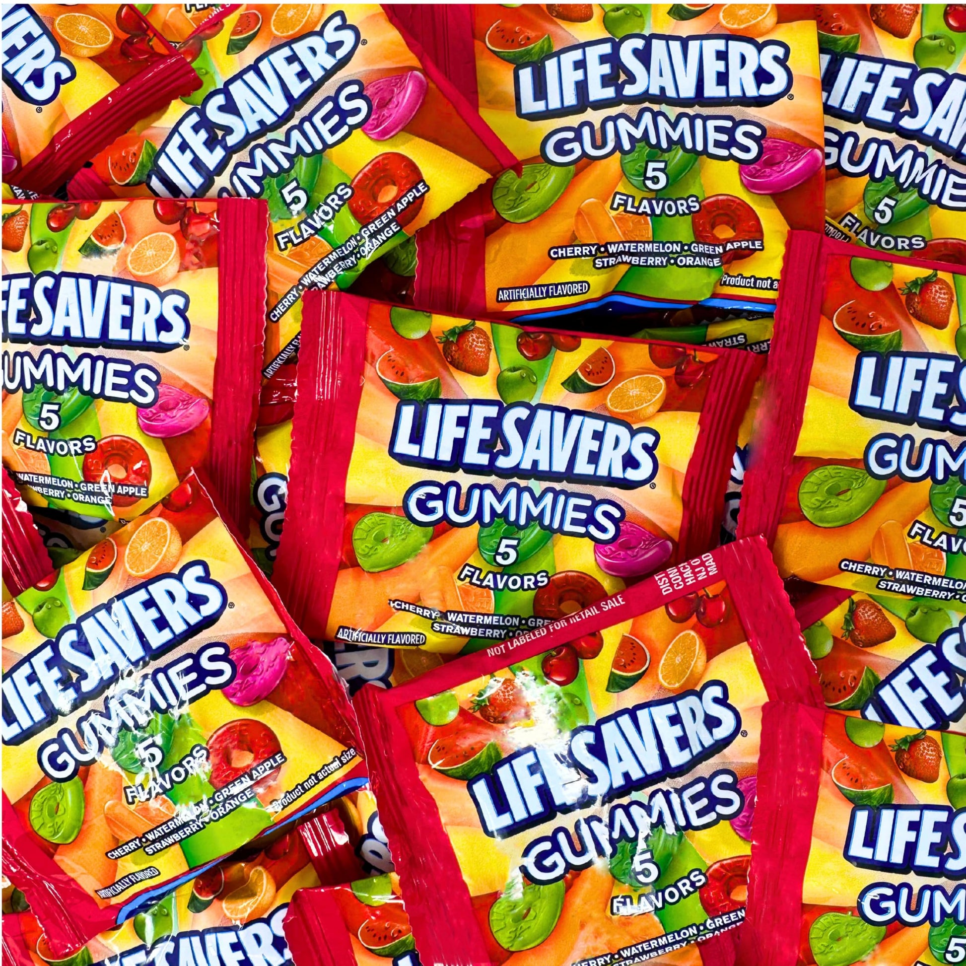 Holiday Bundle ASSORTIT X Life Savers Collab Fun Size Fruit Gummy Candy 60+ Individually Wrapped Single Serve Packs  3 Lbs  5 Fruity Flavors  Bulk Ideal For Parties  Office Snacks Trick Or Treating